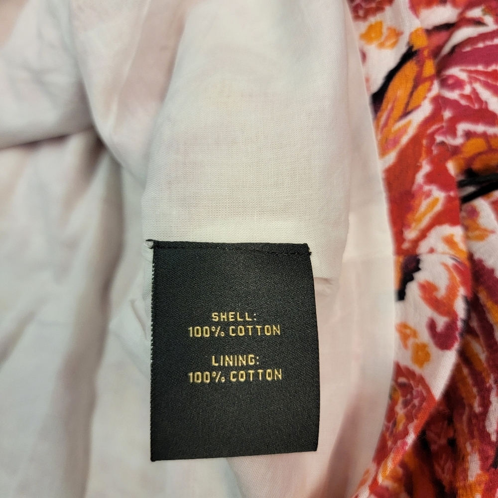 Kathy Ireland Fashion 360 Paradise Pleasure Pink Paisley Crop Jacket Size 2X - Picture 7 of 7